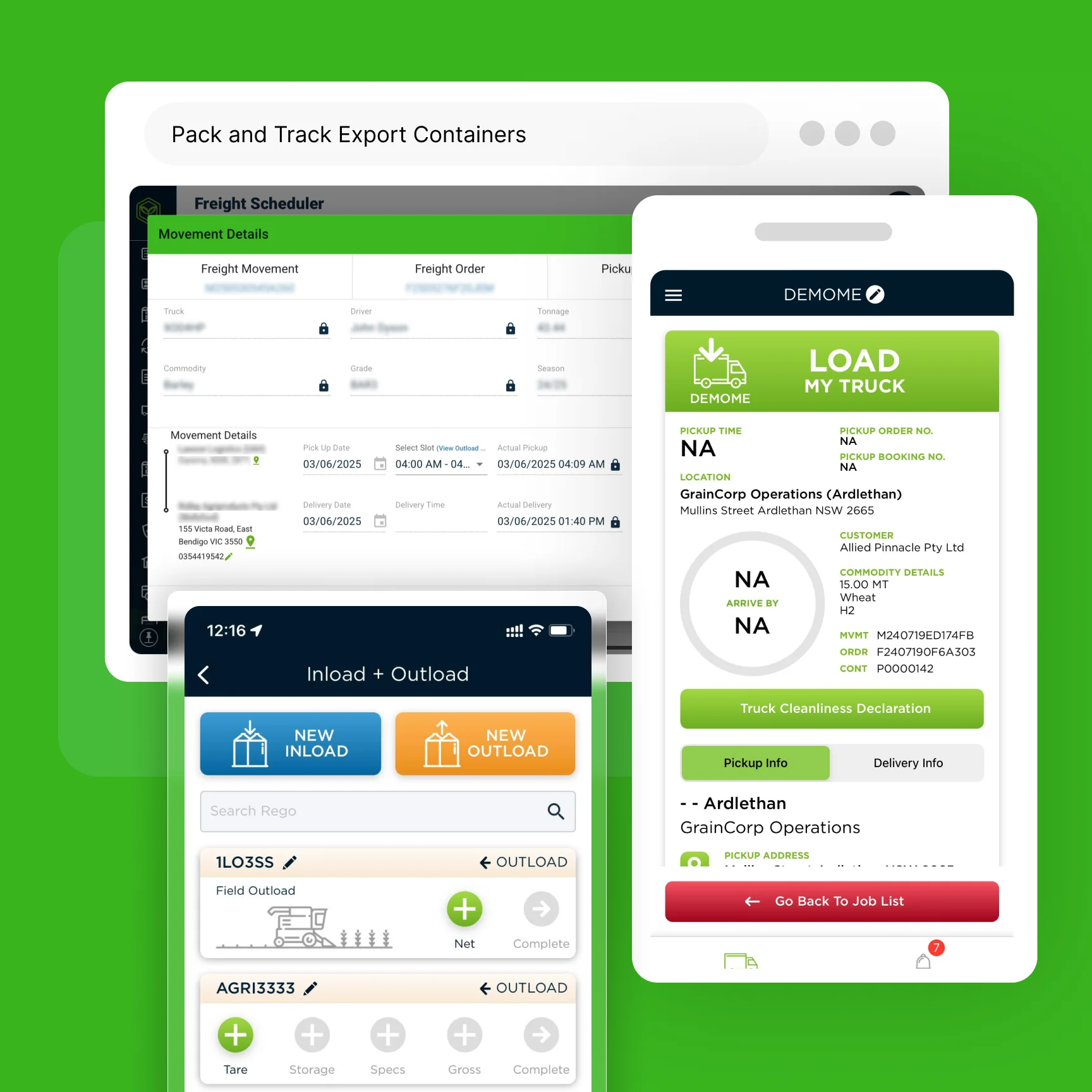 Pack and Ship Containers