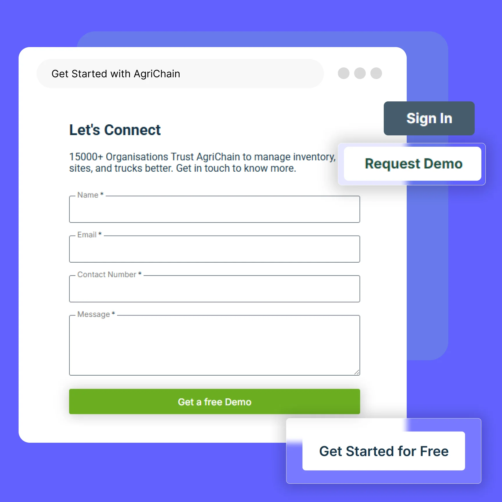 Get Started with AgriChain