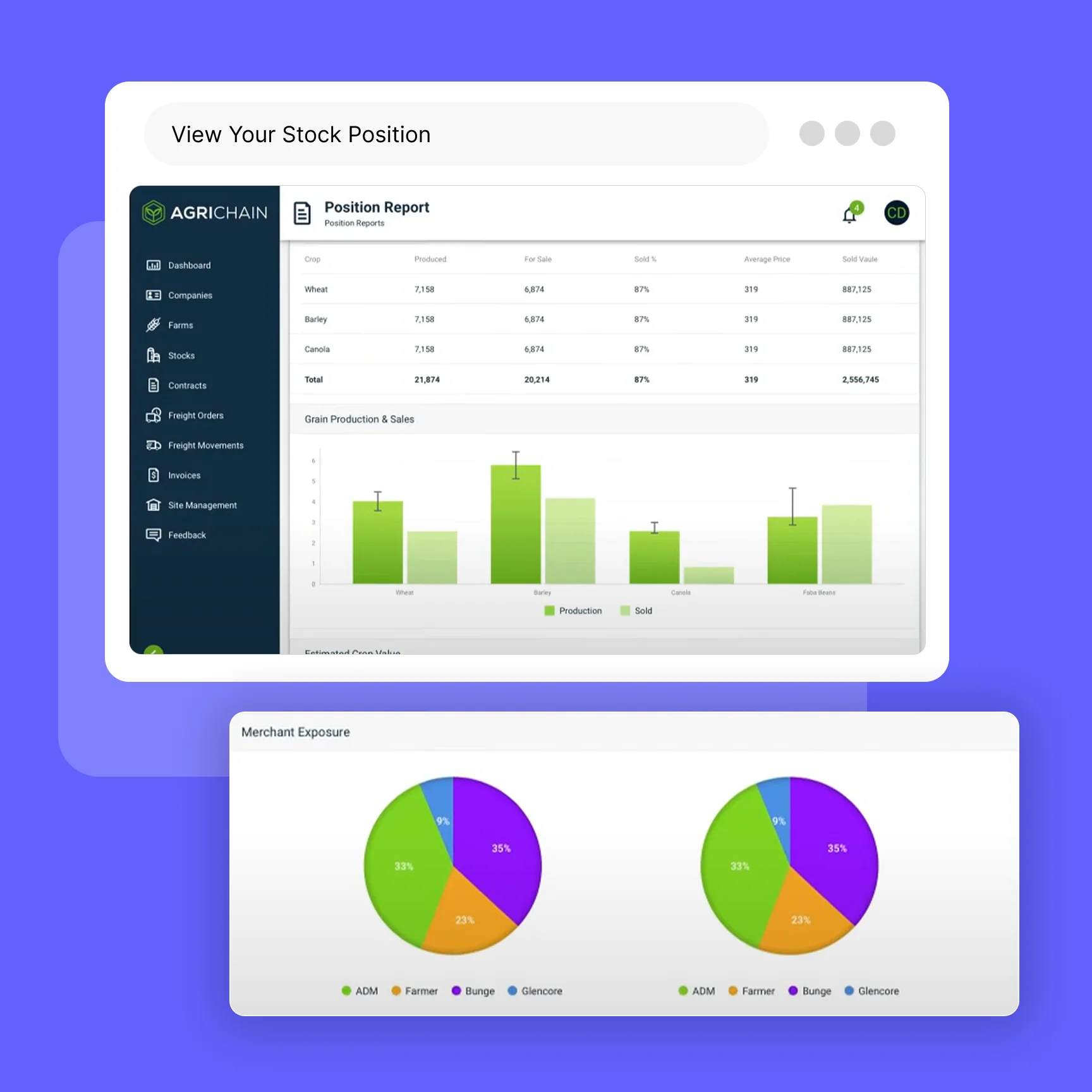 Transfer Grain Titles Instantly